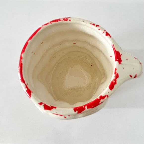 VINTAGE SANTA MUG from 1950's 3" NAPCOWARE CHRISTMAS x435/M HOLIDAYS - Picture 7 of 8